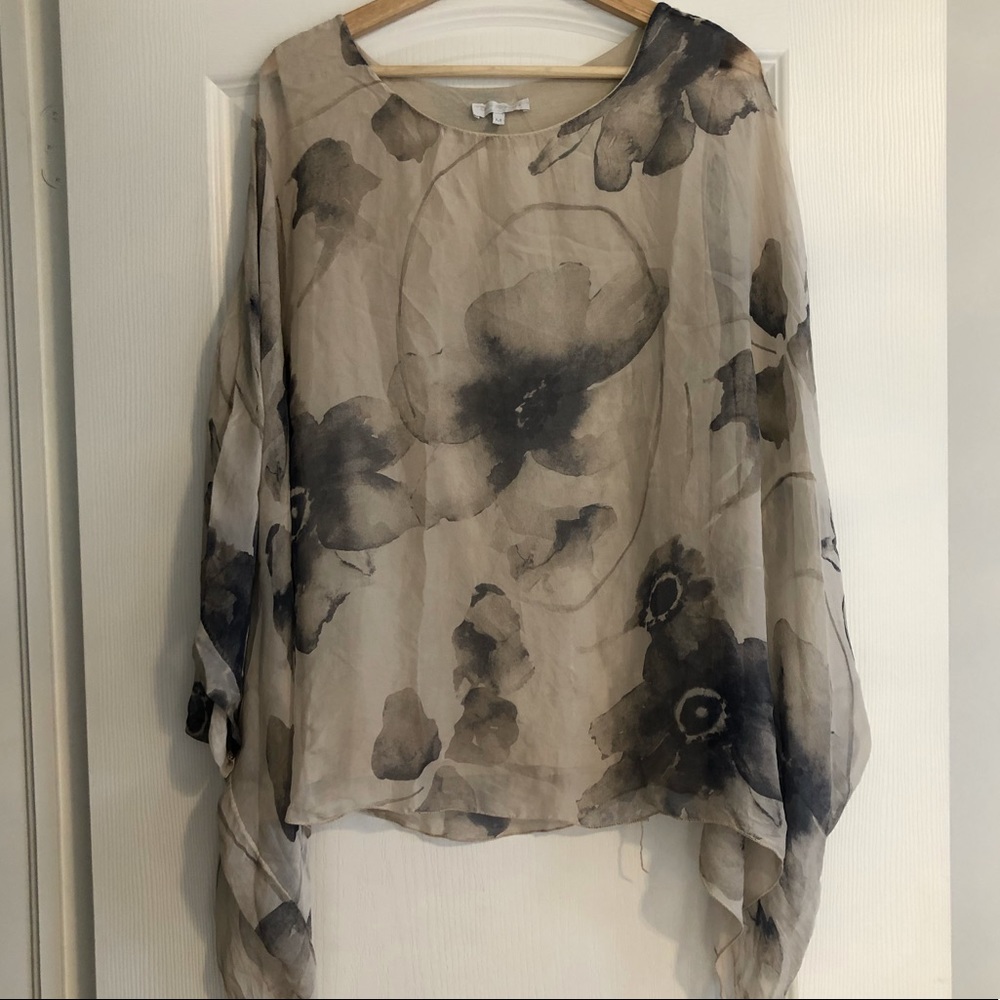Lightweight Floral Blouse